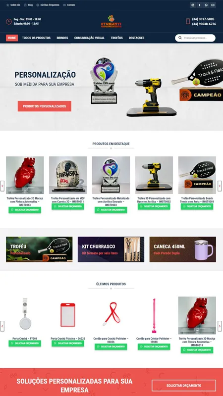 Comunicação Visual e Brindes